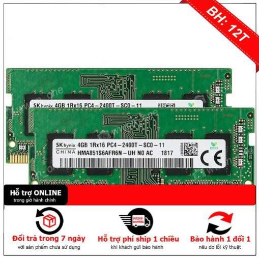 RAM Laptop Hynix 4GB DDR4 2400MHz SODIMM - Hàng Nhập Khẩu