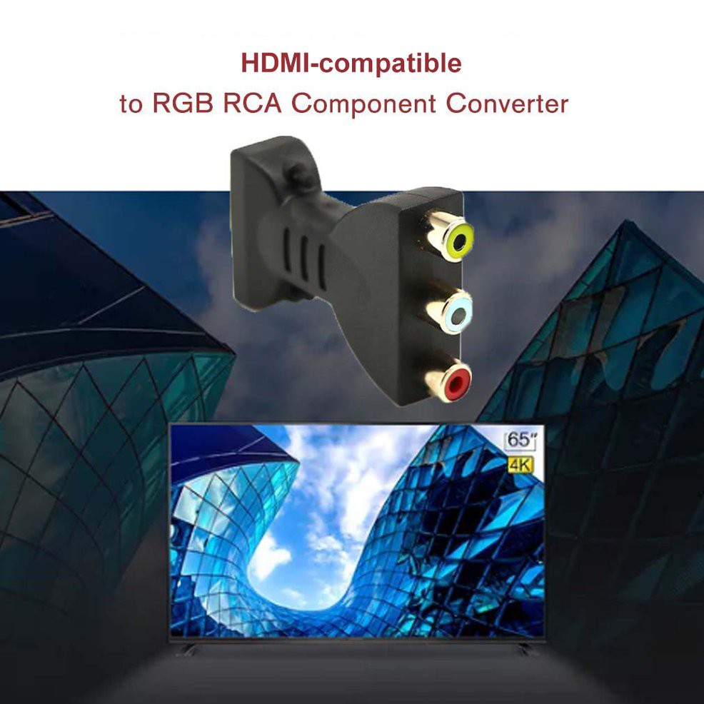 Bộ Chuyển Đổi Tín Hiệu Âm Thanh Kỹ Thuật Số Av Hdmi Sang 3 Rca