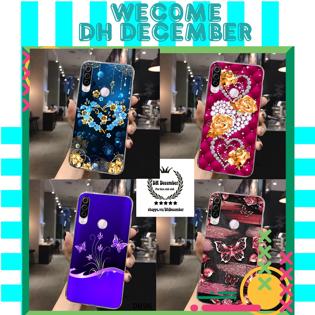 Ốp lưng Vsmart JOY 3 in hình hoa tinh tế , mới mẻ DH DECEMBER