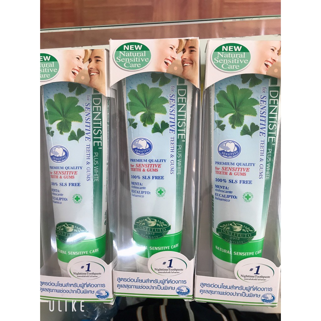 Kem Đánh Răng Thảo Dược Dentiste 100g tuýp Thái Lan