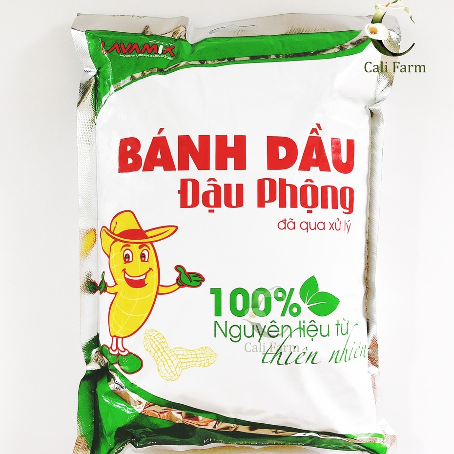 Phân Bánh Dầu Đậu Phộng Lavamix 1Kg Đã Qua Xử Lý 100%