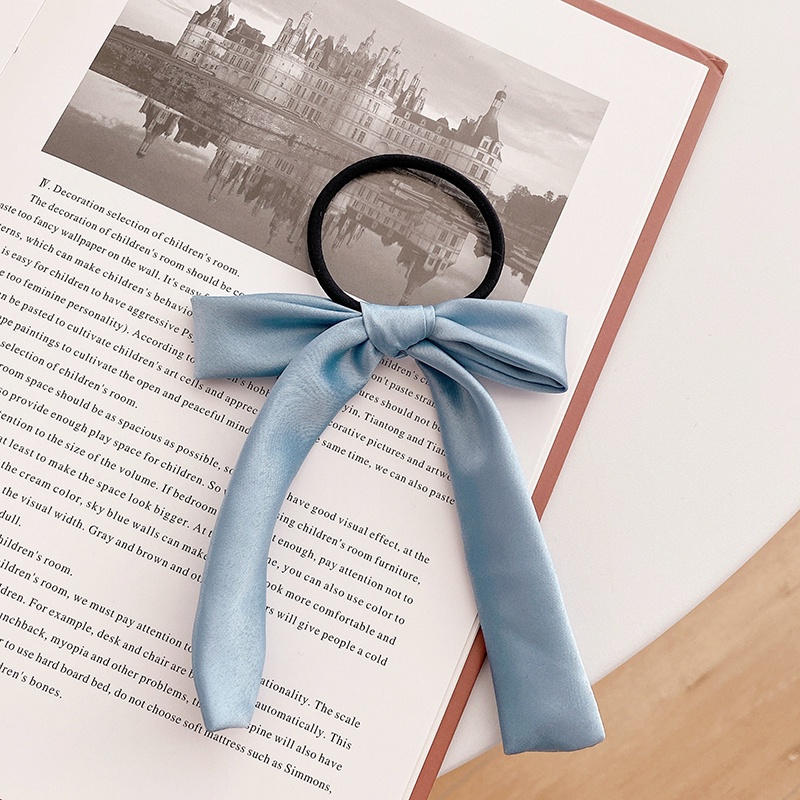 ✨Dây Buộc Tóc Thắt Nơ Họa Tiết Hoa Xinh Xắn Cho Nữ