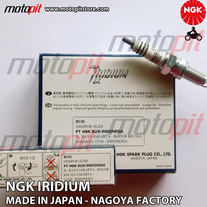 Bugi Đánh Lửa Ngk Iridium Ix Cpr9Eaix-9 Chuyên Dụng Cho Xe Máy