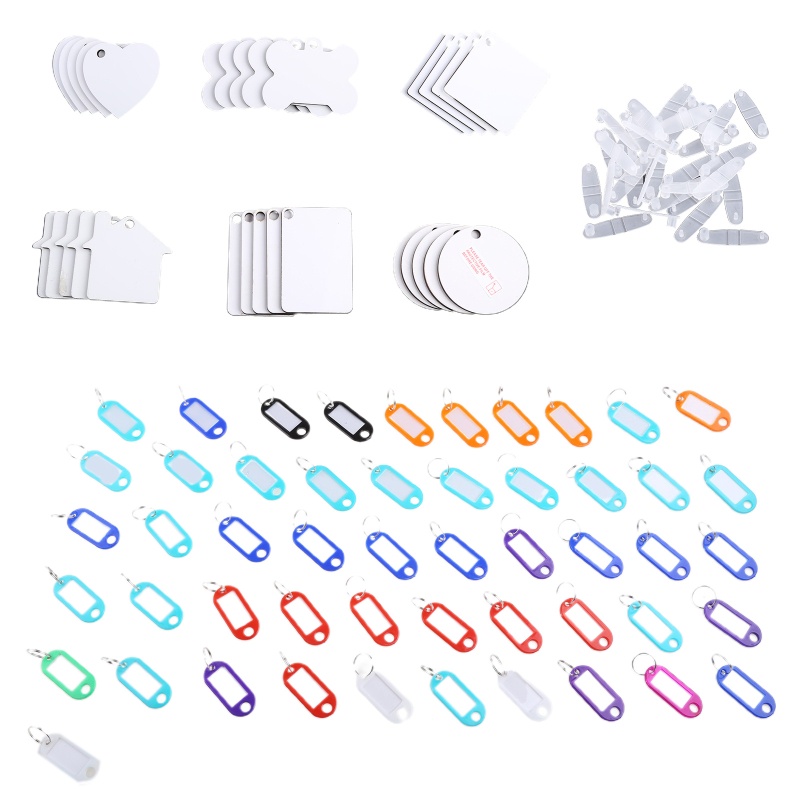 Set Móc Khóa Trống Dùng Làm Đồ Thủ Công DIY