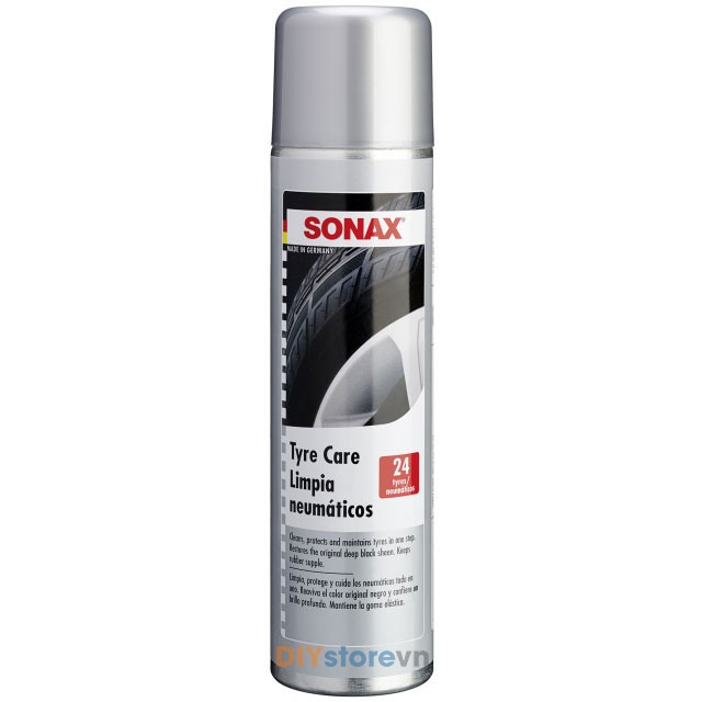 Chai xịt làm sạch và bảo dưỡng lốp xe SONAX Tyre Care, 400ml