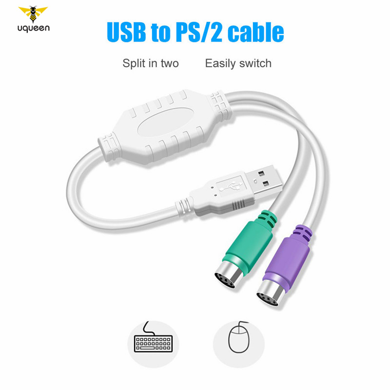 Dây Cáp Chuyển Đổi Từ Cổng Usb Sang Ps / 2 Ps2