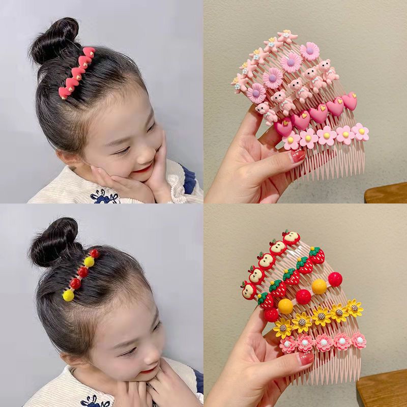 Lược Cài Tóc Hoạt Hình Xinh Xắn Cho Bé Gái