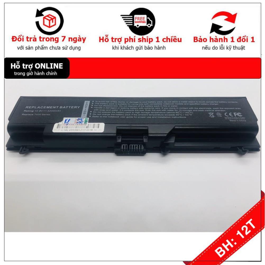 [BH12TH] Pin Laptop Lenovo ThinkPad T430 T530 W530 L430 L530 L512 L412 T410 T420 T520.MÃ PIN 70+Hàng Mới 100% .