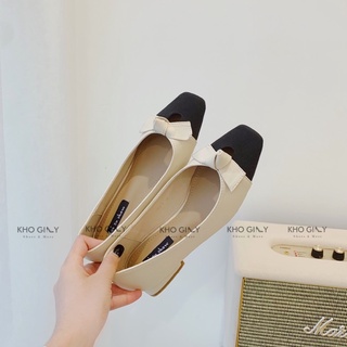 Giày bupbe khoét nơ thắt g014702