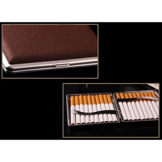 Hộp đựng thuốc lá OP, 20 điếu bọc da cao cấp và sang trọng