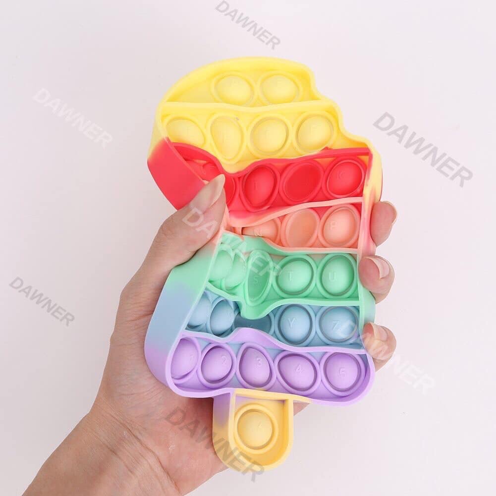 Pop It Fidget toys Đồ Chơi Bóp Tay Xả Stress Nhiều Màu Sắc