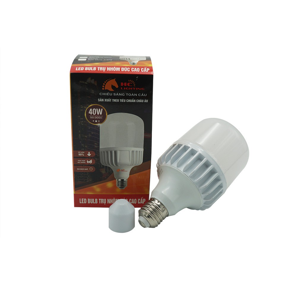 Đèn LED Bulb trụ nhôm Promax 20w Bóng đèn led Siêu Tiết kiệm điện Ánh sáng trắng bảo hành 1 năm