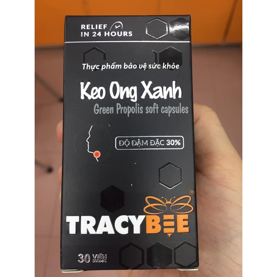 [Tracybee] Keo ong xanh đậm đặc 30 viên (Dạng Viên)