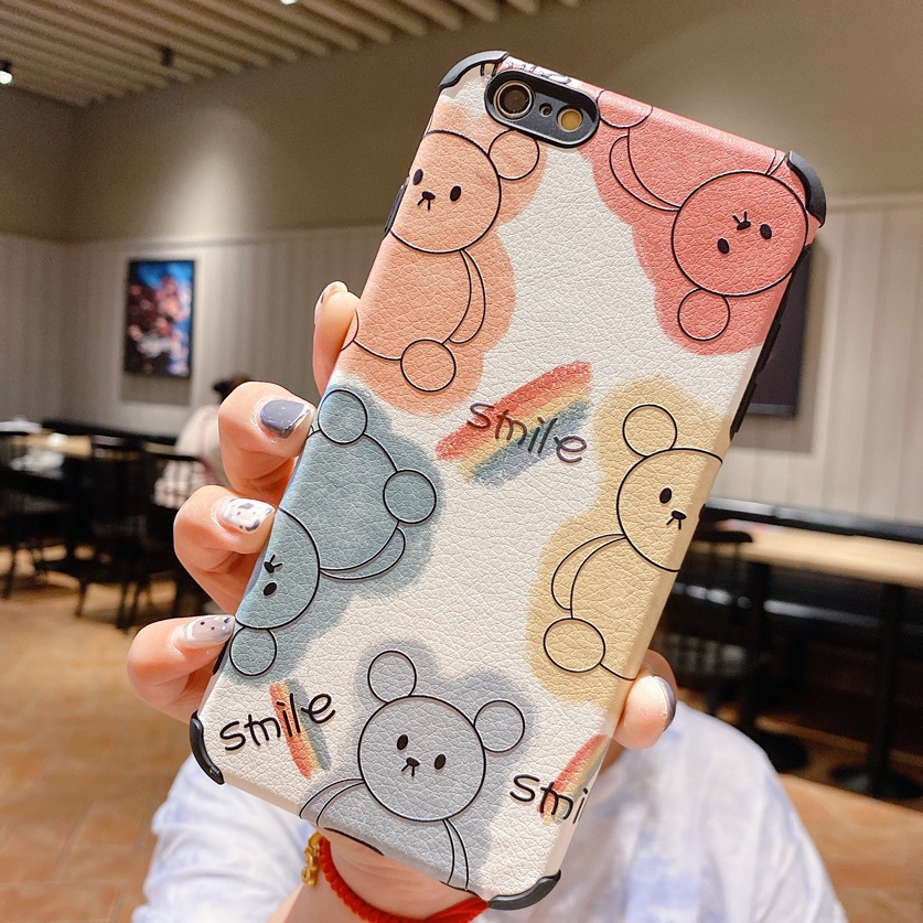 Ready stock VIVO Y50 shookproof  Anti-fouling lovely cartoon Lamb Skin Phone case