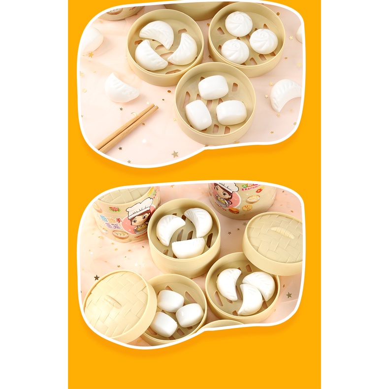 XỬNG HẤP BÁNH BAO 4 TẦNG MINI CHO BÉ THỎA MÃN ƯỚC MƠ LÀM ĐẦU BẾP