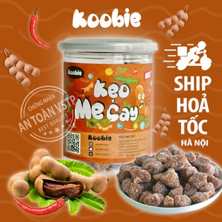 Kẹo me cay Koobie 400g, đồ ăn vặt ngon an toàn vệ sinh, giao hàng siêu tốc