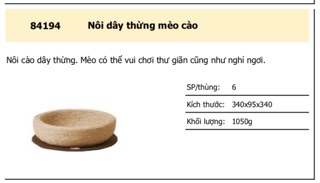 [BEST SELLER] Nôi dây thừng mèo cào