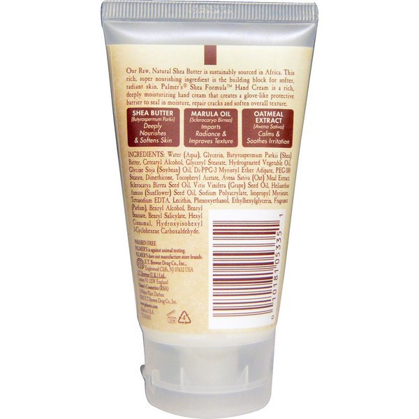 Palmer’s Kem Dưỡng Da Tay Dưỡng Ẩm Chuyên Sâu Bơ Hạt Mỡ Shea Formula Raw Shea Hand Cream 60g | BigBuy360 - bigbuy360.vn
