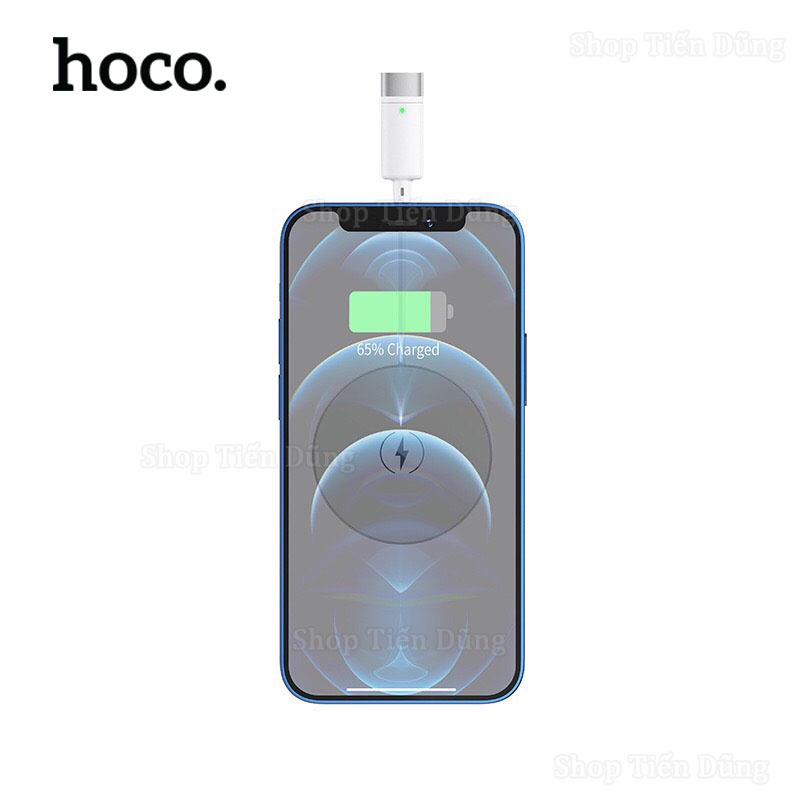 Đế Sạc Không Dây Hoco CW31 Hỗ Trợ Sạc Nhanh 15W Có Chân Sạc Type-C Nhỏ Gọn Chính Hãng