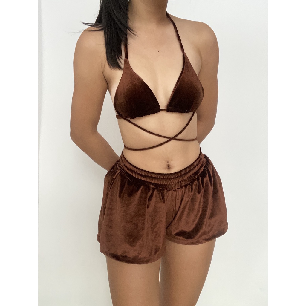 quần short nhung (Velvet)