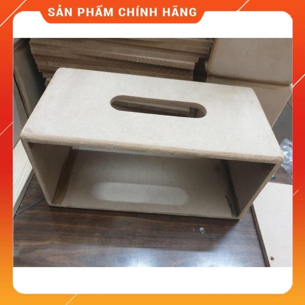 MetaSound:box thô KT 400mm x 200mm x 200mm gỗ mdf 12mm khoét mặt theo yêu cầu phù hợp lắp loa dị động 2.1 hoặc 2.0