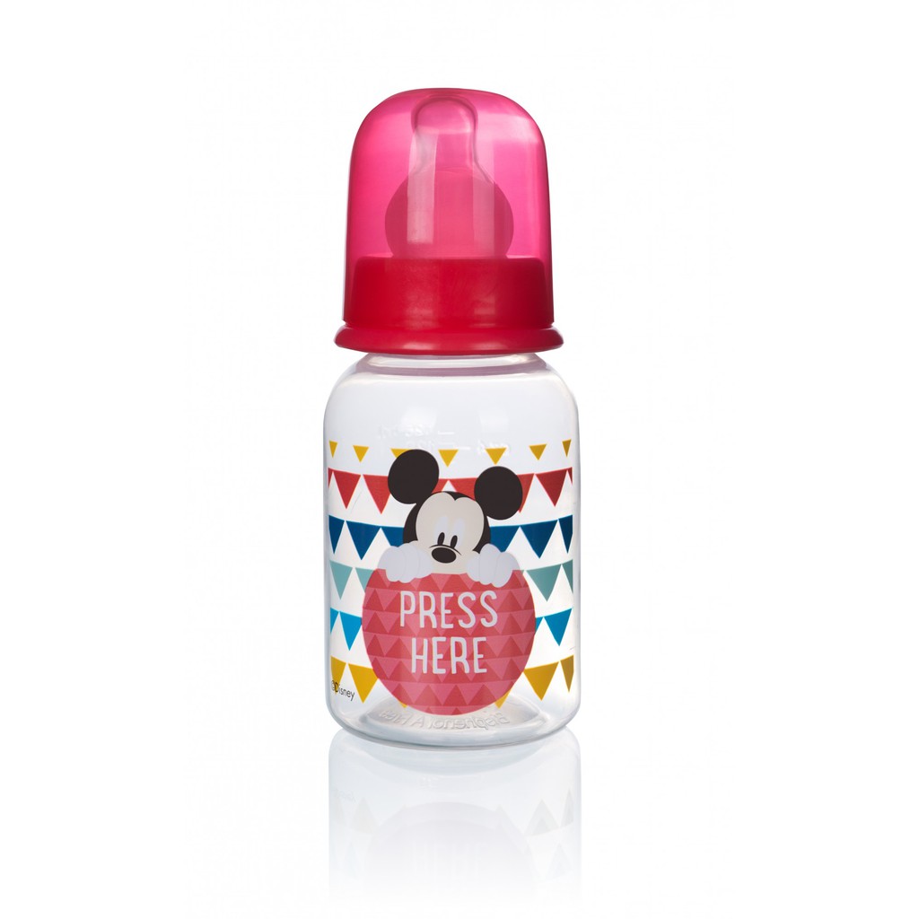 Bộ 3 bình sữa Disney Thái Lan 125ML/4OZ DN1611, núm size S phù hợp 0 month +