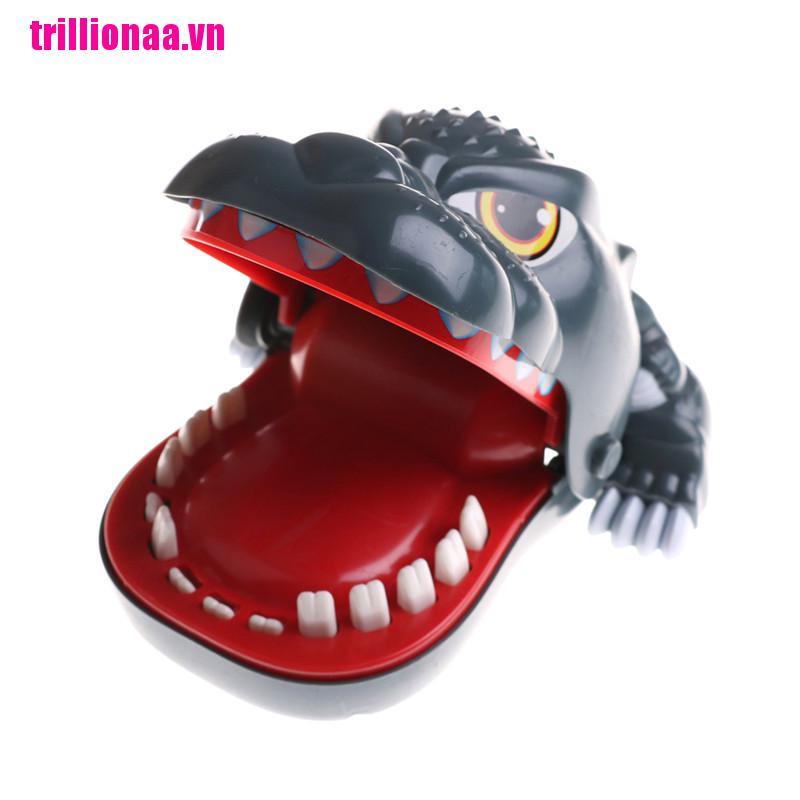 Bộ Đồ Chơi Hàm Răng Khủng Long Cắn Tay Vui Nhộn Cho Bé