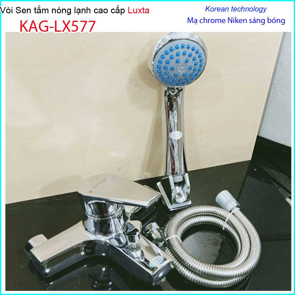 Bộ vòi sen nóng lạnh Luxta KAG-LX577, khuyến mãi 40% trọn bộ vòi sen nóng lạnh thân lớn nước mạnh sử dụng tốt