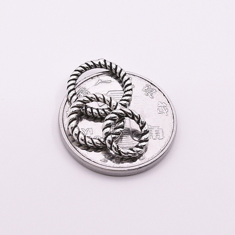 2 Chặn tròn họa tiết làm vòng handmade - MH501