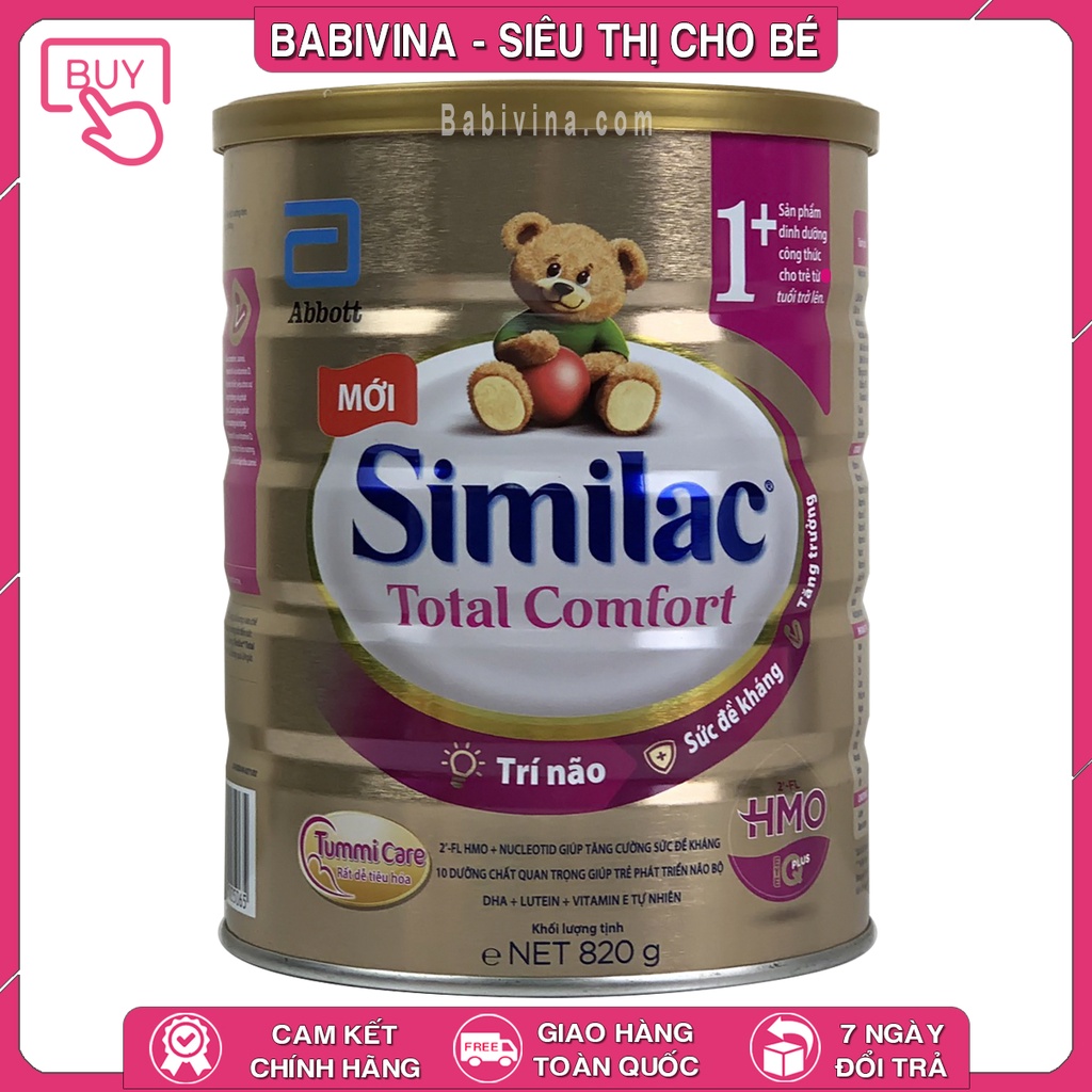 [LẺ GIÁ SỈ] Sữa Similac Total Comfort Số 1+ 360g - 820g | Mua Similac Total Chính Hãng Abbott, Giá Rẻ Nhất Tại Babivina