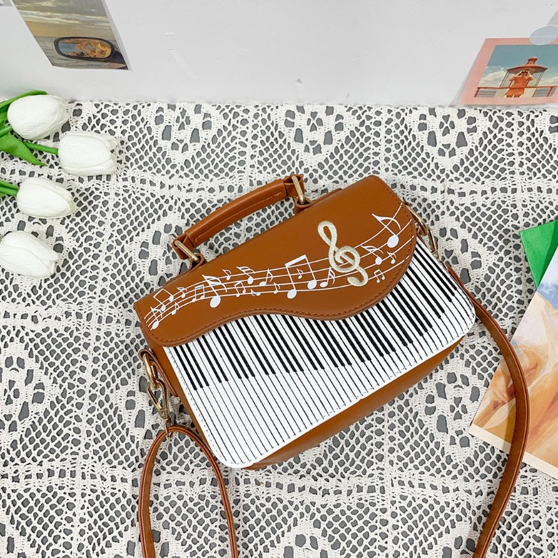 Túi đeo chéo vai hình đàn piano thời trang sành điệu cho nữ