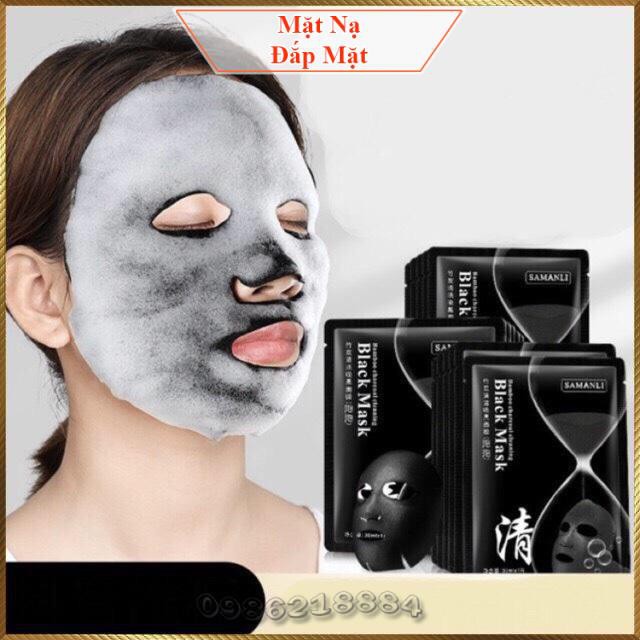 Mặt nạ sủi bọt thải độc detox da Samanli Black Mask SBM1