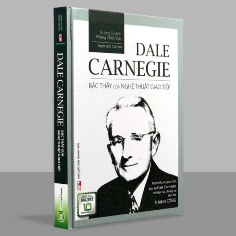 Sách - Dale Carnegie - Bậc thầy của nghệ thuật giao tiếp - Bản đặc biệt bìa cứng (Kèm Bookmark) [Minh Long]