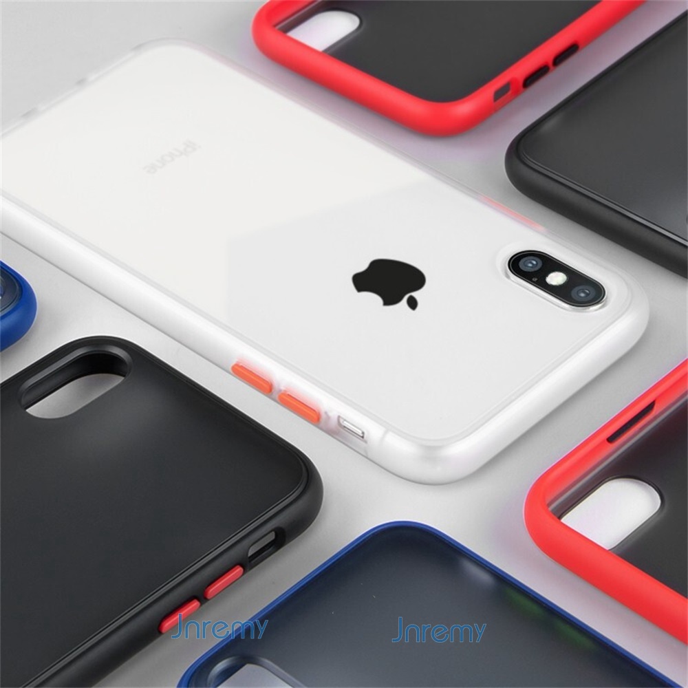 Ốp Điện Thoại Silicon TPU Trong Suốt Chống Sốc Cho iPhone 11 Pro XS Max X XR iPhone 7 8 Plus 6 6s Plus