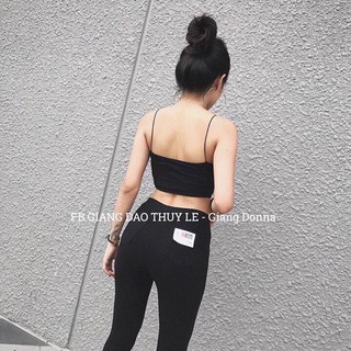 [kèm ảnh thật+video] Quần legging warm túi zip