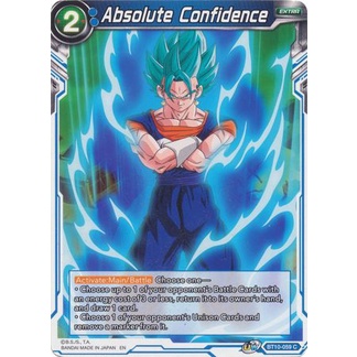 Thẻ bài Dragonball - TCG - Absolute Confidence / BT10-059'