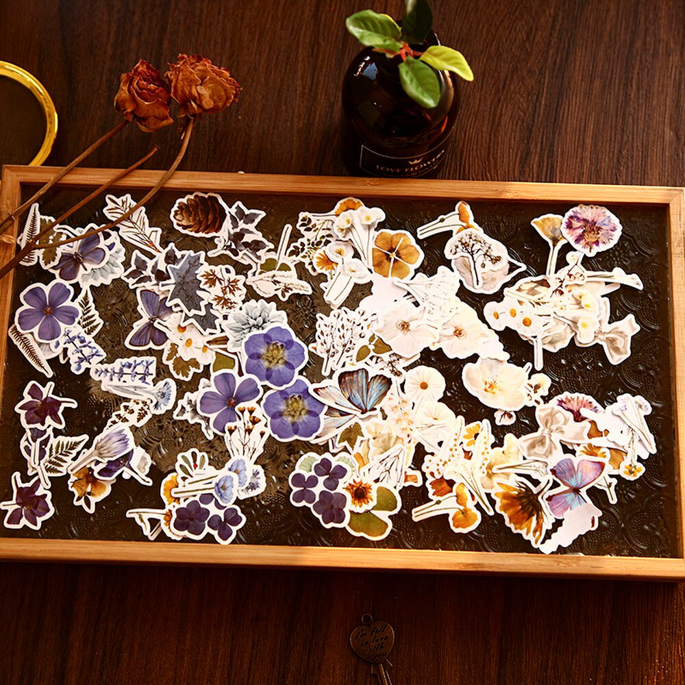 Set 300 Miếng Dán Washi Dễ Thương Dùng Trang Trí Sổ Tay/ Album Ảnh DIY