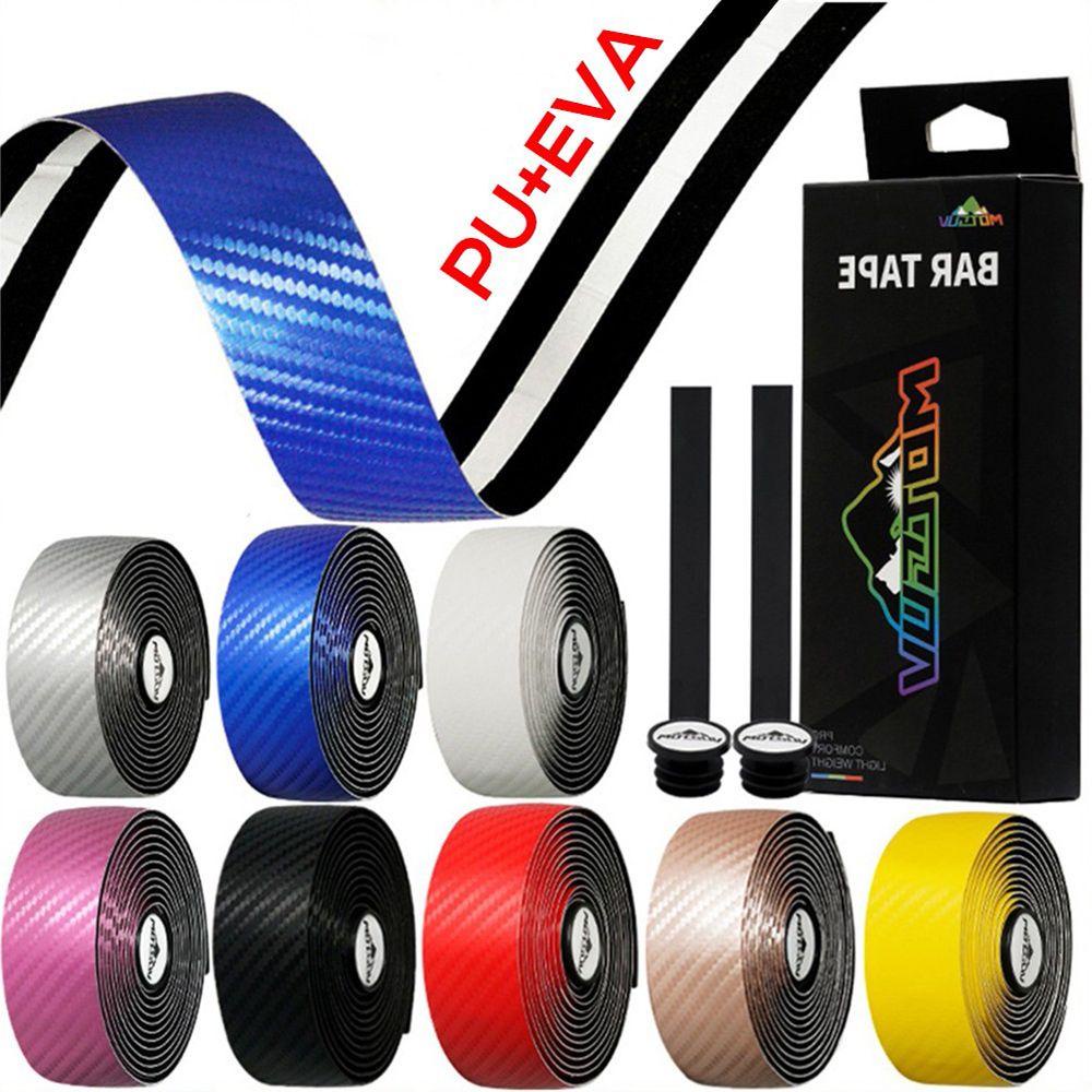 1 Cặp Băng Quấn Tay Lái Xe Đạp Hấp Thụ Sốc &amp; Mồ Hôi Bằng EVA PU Chống Trượt