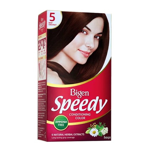 Nhuộm Tóc thảo dược BIGEN SPEEDY CONDITIONING COLOR SPEEDY - dầu gội nhuộm tóc tại nhà BIGEN - hộp