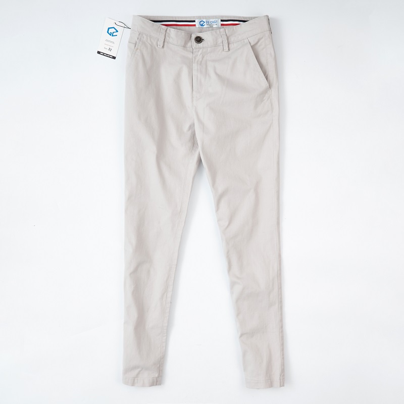 Quần Kaki Nam GU CHẤT, Vải Kaki Cao Cấp Dày Dặn, Phom Ống Suông - GUQD01