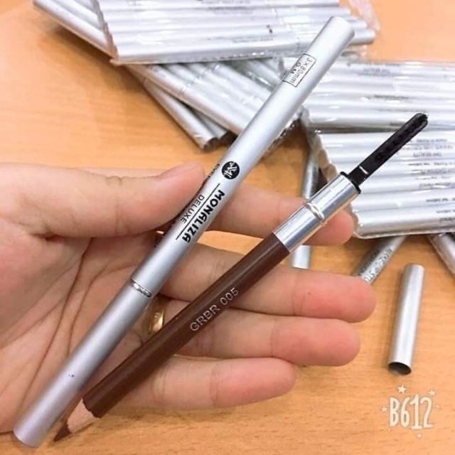 Chì hà kẻ mày 2 đầu tiện lợi kẻ + chải