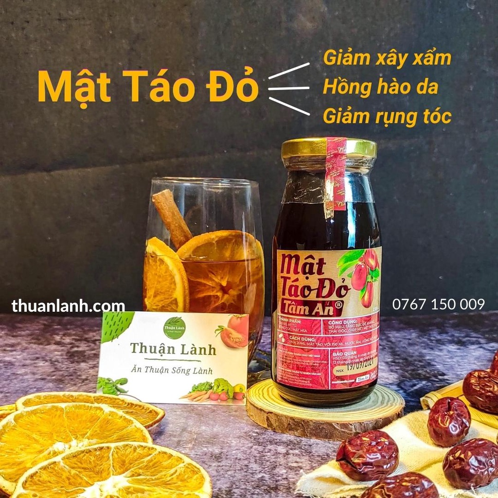 Mật Táo Đỏ Bổ Máu - Thuận Lành - Lưu Thông Máu Giảm Đau Đầu