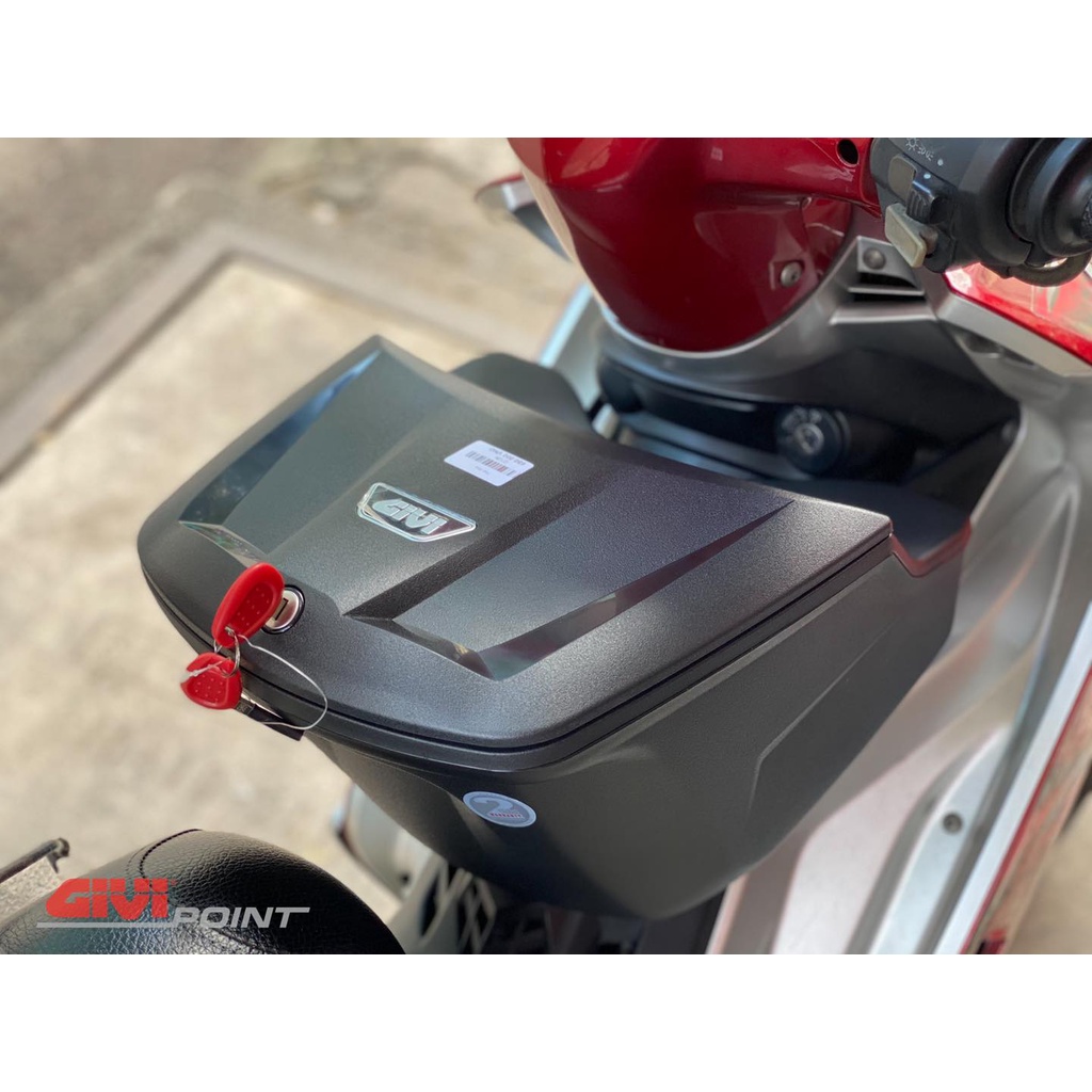 Thùng Giữa Givi G12N 12L (Chưa Pát Gắn) Chính Hãng Givi Bảo Hành 2 Năm