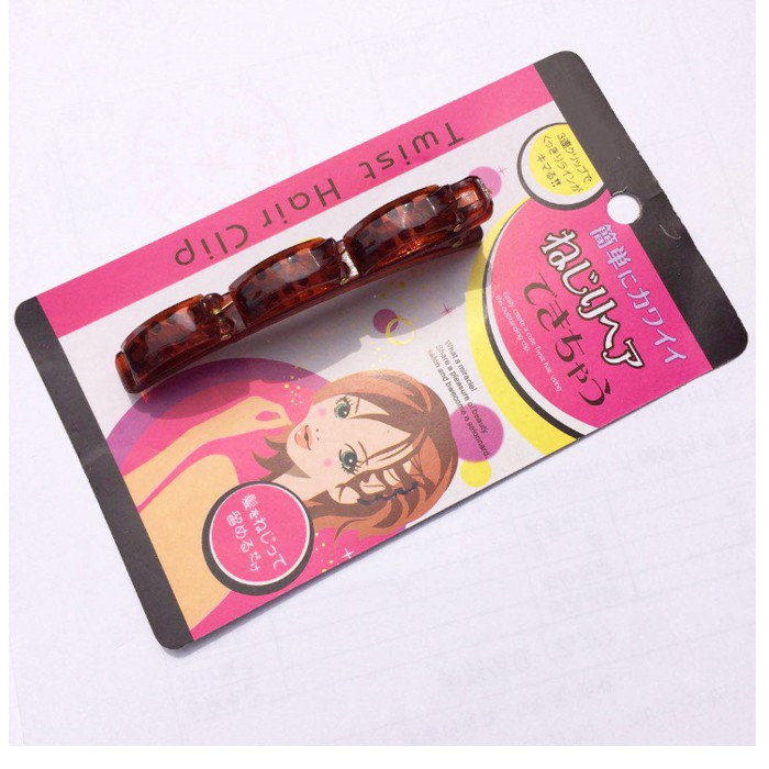 Kẹp tóc mái xoắn tạo kiểu tóc trẻ trung KAH137