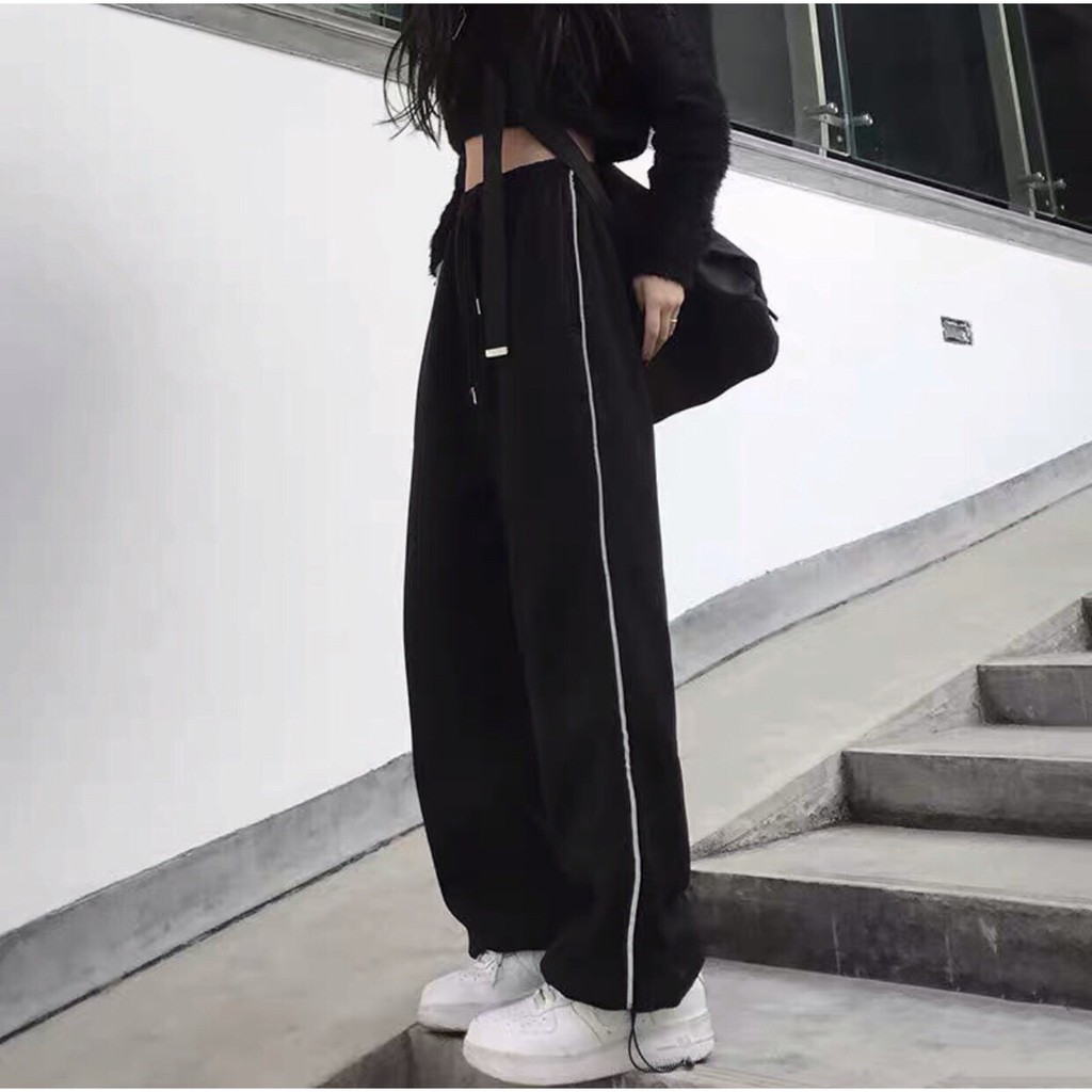 Quần DÀI Ống Rộng PHẢN QUANG Ulzzang Unisex 1hitshop