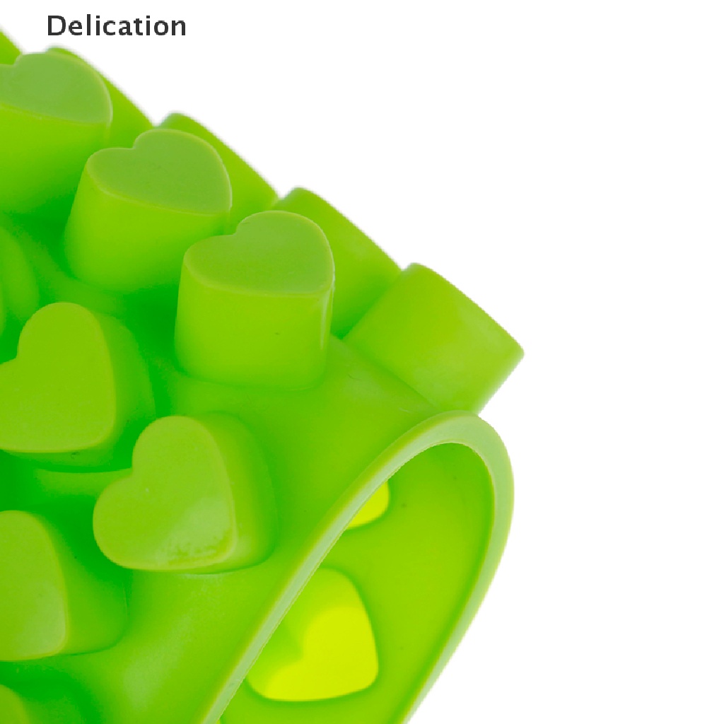 Khuôn Silicone Làm Sô Cô La 55 Ô Trái Tim mini