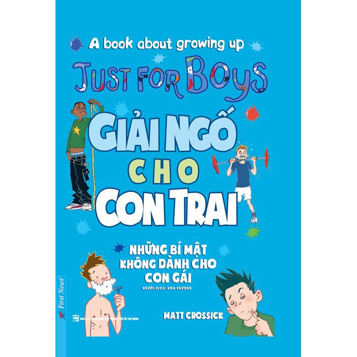 Sách - Combo Cẩm Nang Con Trai + Bạn Trai Tháo Vát + Giải Ngố Cho Con Trai (Bìa mềm) - First News