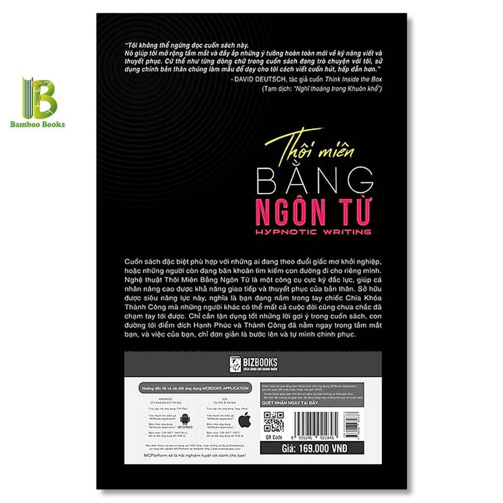 Sách - Thôi Miên Bằng Ngôn Từ - Joe Vitale - Bizbooks