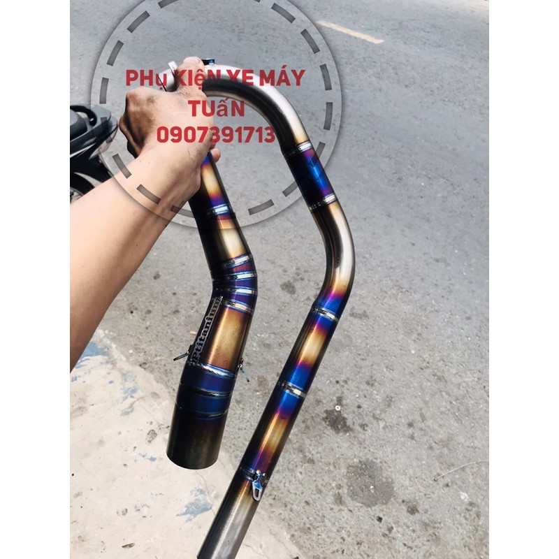 cổ pô tăng titan RAIDER FI, SATRIA, WINNER SONIC WINNER X EXCITER
