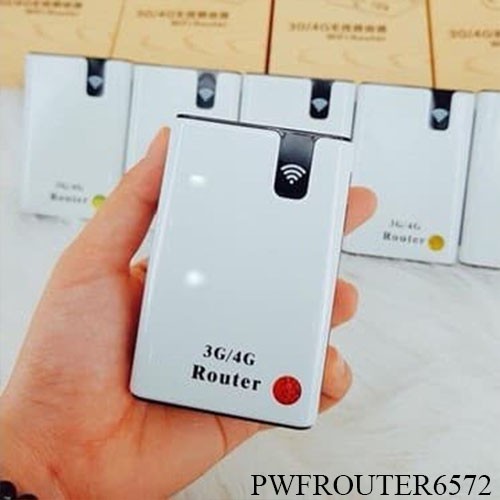 Phát wifi 3G 4G kiêm sạc dự phòng 7800mah hộp carton Mã 6572